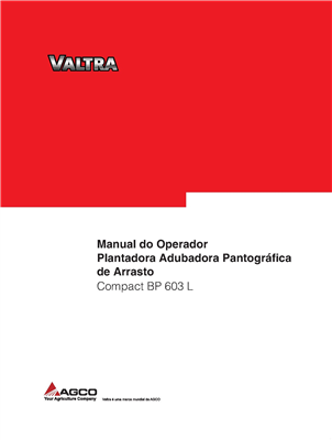 Manual do Operador Plantadora Adubadora Pantográfica de Arrasto Compact BP 603 L