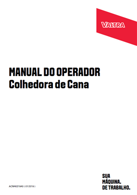 Manual do Operador Colhedora de Cana BE2035e