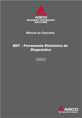 Manual de operação EDT