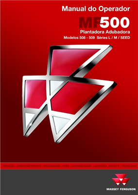 Manual do Operador Plantadora MF 508-509 L/M