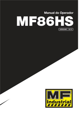 Manual do Operador Retroescavadeira MF86
