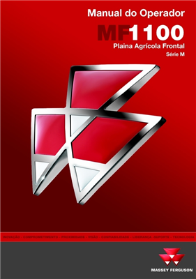 Manual do Operador Plaina Frontal Agrícola MF 1100