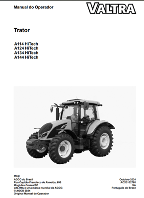 Manual do Operador A114,A124,A134,A144 HITECH