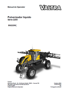 Pulverizador líquido Série 2200 BS2225H