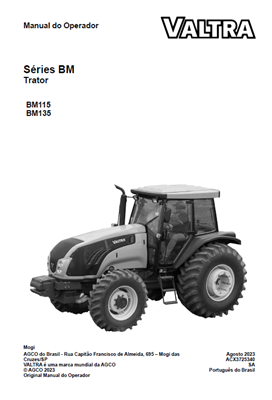 Manual do Operador Trator BM - BM115 BM135